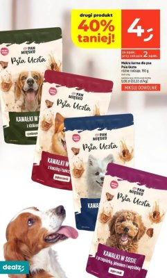 Mokra karma dla psa Psia Uczta różne rodzaje Pan Mięsko promocja w Dealz