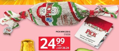 Cukierek Pick Mini 250 g promocja w Selgros