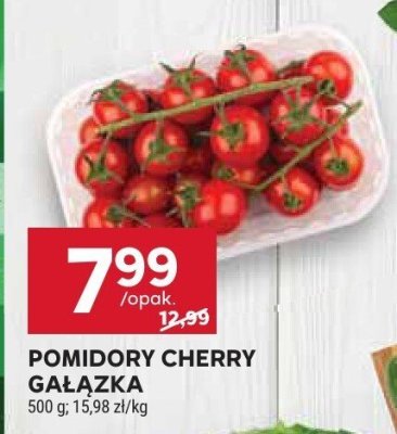 Pomidory cherry gałązka promocja w Stokrotka