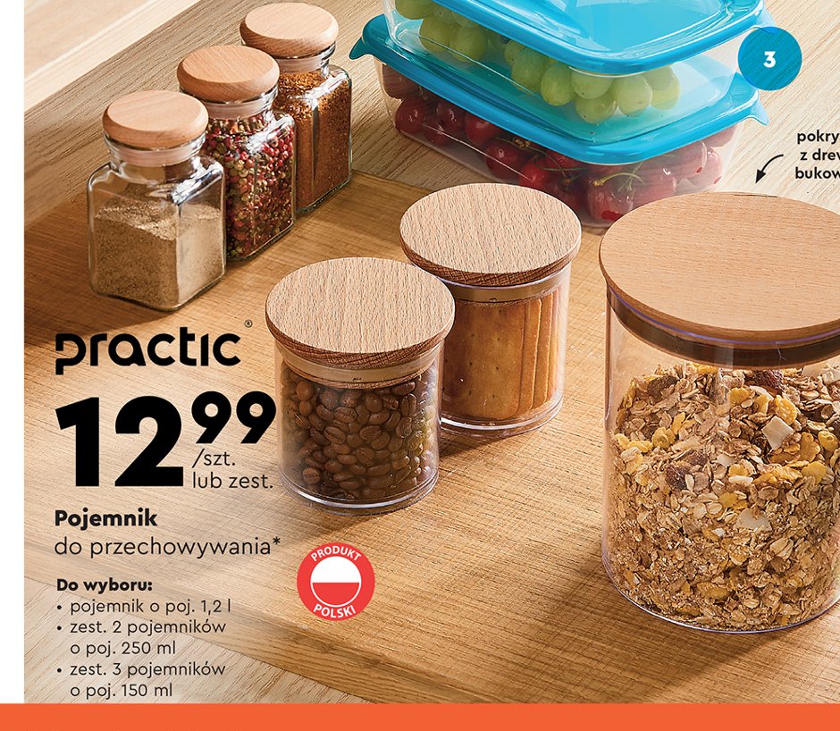 Pojemnik 1.2 l Practic promocja