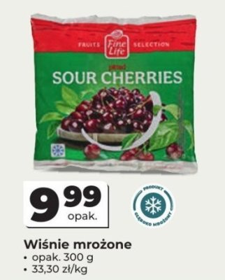 Wiśnie mrożone Fine Life promocja w Odido