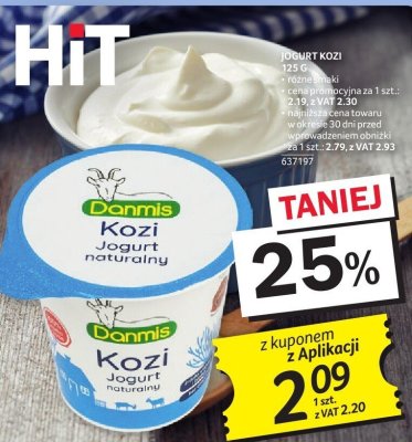 Jogurt kozi JOGURT KOZI 125 g 637197 promocja w Selgros