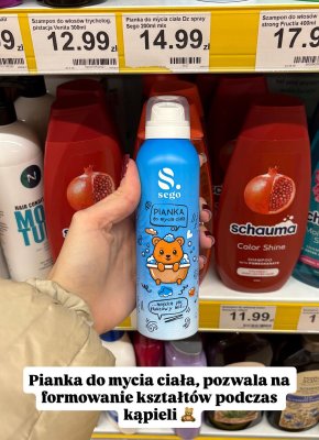 Pianka do mycia ciała  promocja w Dino