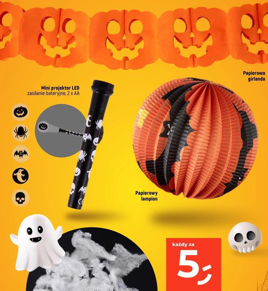 Lampion halloween promocja