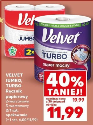 Ręcznik papierowy dwuwarstwowy, 3-warstwowy  promocja w Kaufland