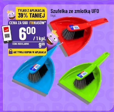 Szufelka ze zmiotką UFO promocja w POLOmarket