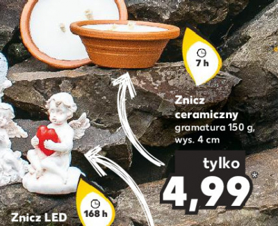 Znicz ceramiczny 150 g Aga kalisz promocja