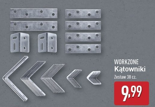 Kątowniki WORKZONE promocja w Aldi