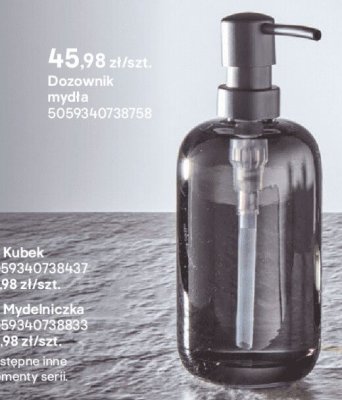 Dozownik mydła Levanna promocja w Castorama