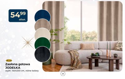 Zasłona gotowa JODEŁKA promocja w PSB Mrówka