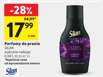 Perfumy do prania Silan promocja w Intermarche