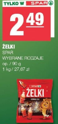 Żelki promocja w SPAR