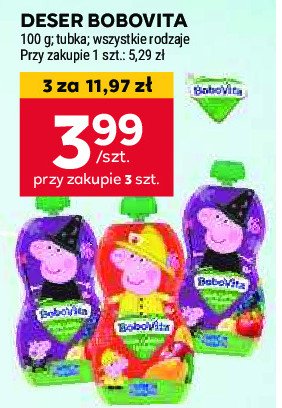 Mus peppa pig czerwony Bobovita promocja