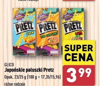 Paluszki tom yum kung Pretz promocja
