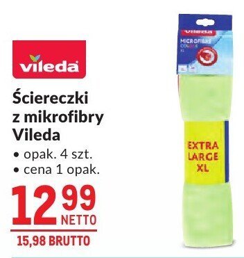 Ściereczki z mikrofibry Vileda promocja w Makro