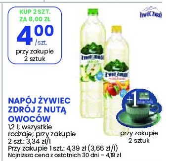 Woda brzoskwiniowa 呕ywiec zdr贸j z nut膮... promocja