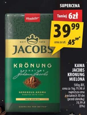 Kawa Jacobs Kronung mielona promocja w Arhelan