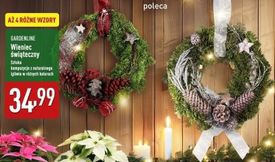 Wieniec świąteczny  promocja w Aldi