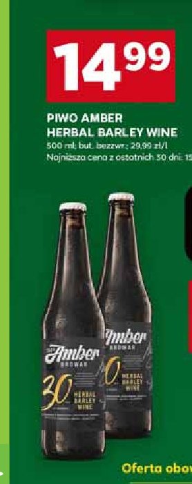 Piwo PIWO BARLEY WINE promocja w Stokrotka