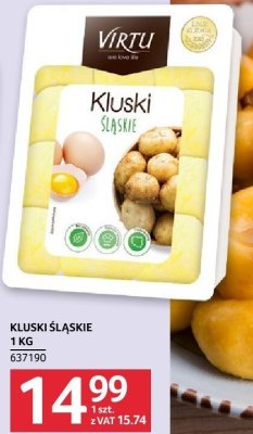Kluski śląskie Virtu 1 kg promocja w Selgros