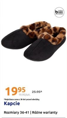 Kapcie promocja w Action