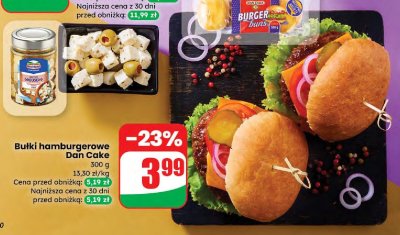 Bułki hamburgerowe Dan Cake promocja w Dino