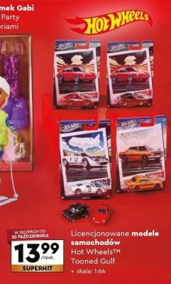 Licencjonowane modele samochodów Hot Wheels™ Tooned Gulf promocja w Biedronka