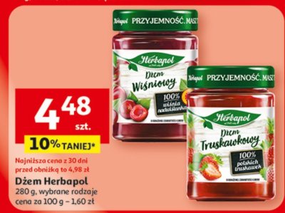 Dżem Herbapol promocja w Auchan