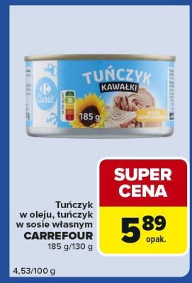 Tu艅czyk promocja w Carrefour Express