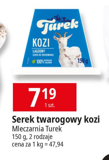 Ser kozi łagodny Turek naturek Turek 123 promocja