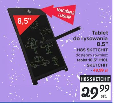 Tablet do rysowania 8.5" Sketchit promocja