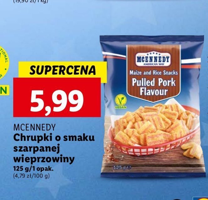 Chrupki pulled pork Mcennedy promocja