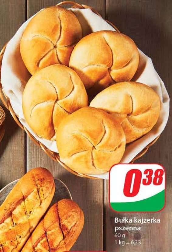Bułka kajzerka promocja