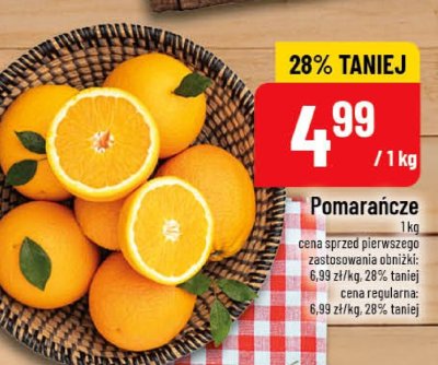 Pomarańcze promocja w POLOmarket