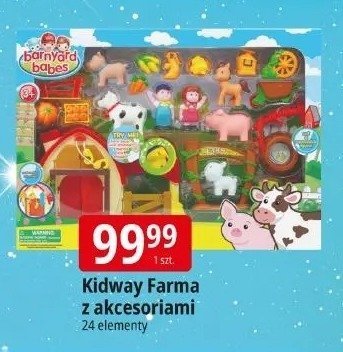 Kidway Farma z akcesoriami promocja w Leclerc