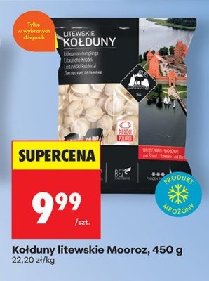 Kołduny litewskie Mooroz promocja w Biedronka