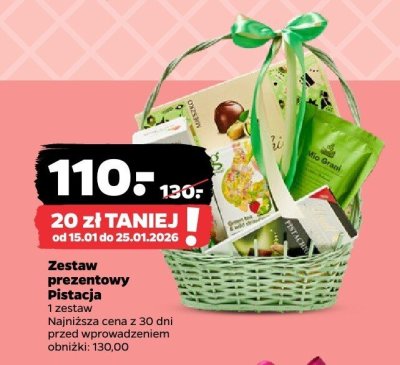 Zestaw prezentowy Pistacja promocja w Netto