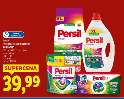 Kapsułki do prania różne rodzaje promocja w Lidl