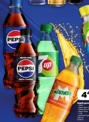 Napój gazowany Mirinda Orange 500 ml promocja w Netto