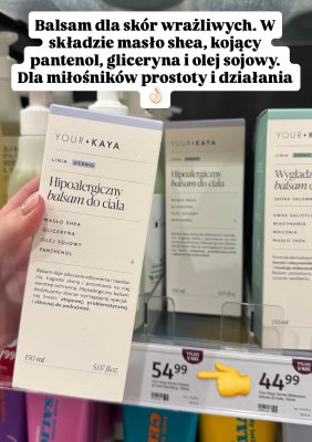 Balsam do ciała hipoalergiczny Dermo Niedobory 150ml promocja w Rossmann