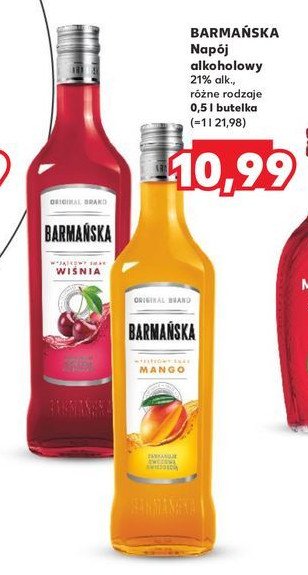 Wódka BARMAŃSKA MANGO promocja w Kaufland