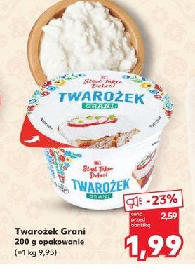 Twaro偶ek grani naturalny K-classic promocja