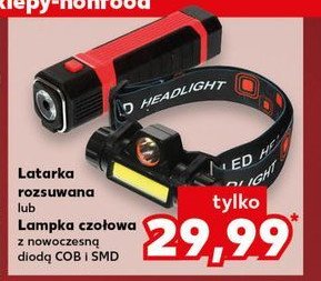 Latarka rozsuwana aluminiowa promocja w Kaufland