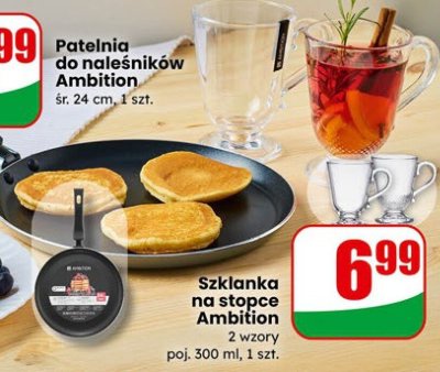 Patelnia do naleśników Ambition śr. 24 cm promocja w Dino