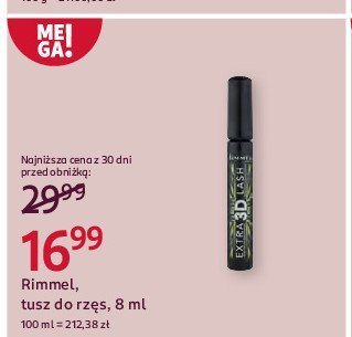Tusz do rz臋s Rimmel promocja