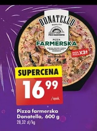 Pizza farmerska Donatello pizza promocja