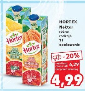 Nektar mandarynkowy Hortex promocja