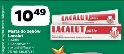 Pasta do zębów Sensitive promocja w Netto