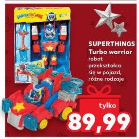 Pojazd turbo warrior super things Magic box toys promocja w Kaufland