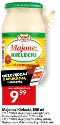 Majonez Kielecki, 500 ml promocja w Twój Market